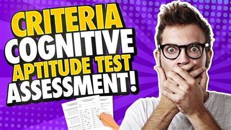 criteria cognitive aptitude test ccat